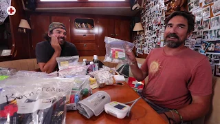 Our OFFSHORE Medical kit!  – SV Delos Safety Series Part 1