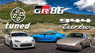 GR86 vs Tuned GT86 Porsche 944 Turbo - Where do you want to put your money Everyday Driver