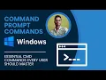Windows CMD commands every user should master Command prompt commands