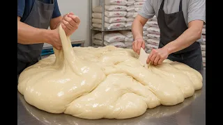 Crazy Fast! Donut Master Crafts Viral Donuts & Fried Bread / 甜甜圈, 營養三明治製作  - Taiwanese Food