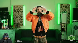 dizzyfof reacts to malik montana baciata on the radar freestyle polish rap reaction