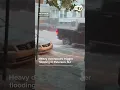 Heavy downpours trigger flooding in Paterson NJ