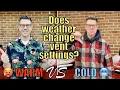 Does the weather outside affect BBQ control Kamado Joe Summer vs Winter vent setting comparison