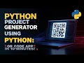Create a QR Code Generator App using Python in 10 Minutes