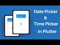 Flutter DatePicker Time Picker Widget