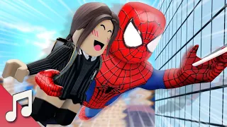 Download Roblox Song | Spider Man x Wednesday Movie ♪ Imagine Dragons - Bones (Roblox Music Video) MP3