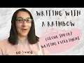 Writing With a Rainbow A Colour Theory Writing Experiment