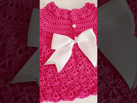 Te Encantara😍Teje Bello vestido  Fácil y Rápido! Nuevo Patrón de Ganchillo👌#crochet #ganchillofacil