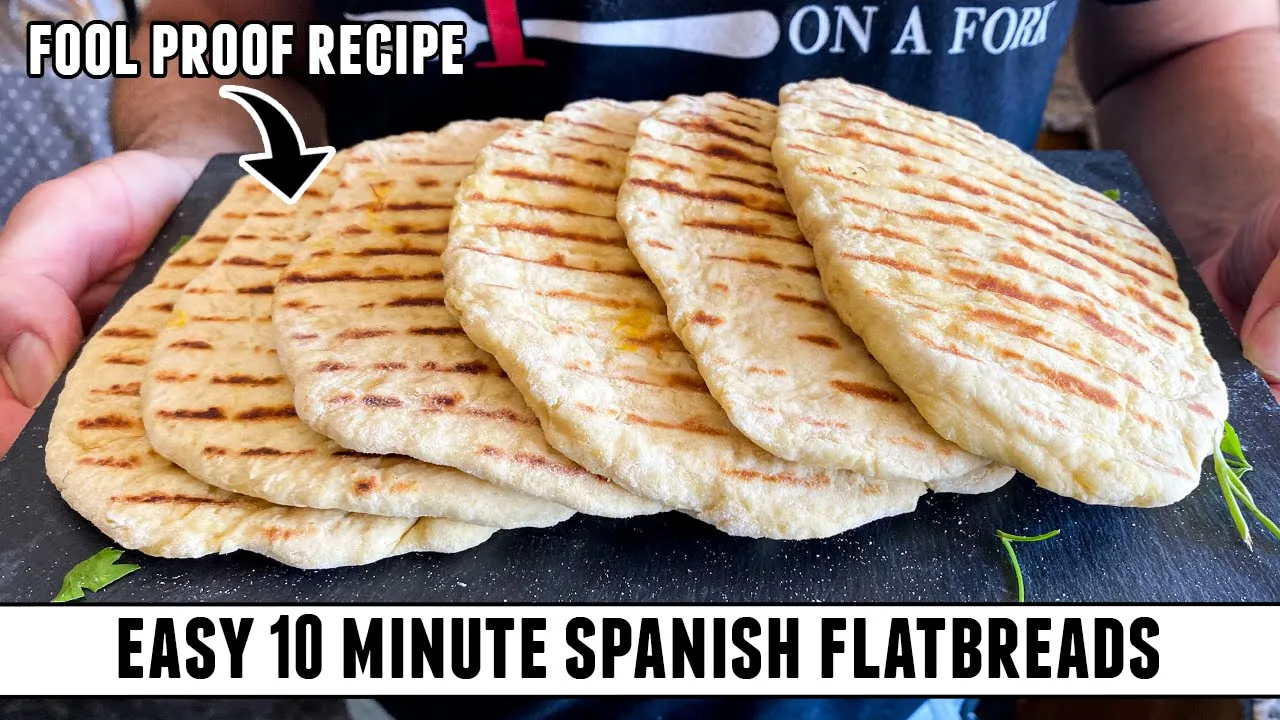 How to Make the BEST Flatbreads of Your Life   No Bake No Yeast Recipe