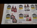 Couponing at Harveys AD to
