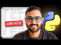 How I Would Learn Python FAST If I Could Start Over