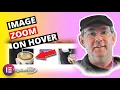 Elementor Image Zoom on Hover