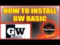 How to Install GW Basic programming language for nine class practical Windows 7 8 and 10