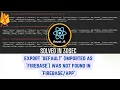 export default imported as firebase was not found in in react solved 2023