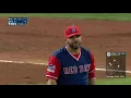 Mitch Moreland pitches a shutout inning - 2017