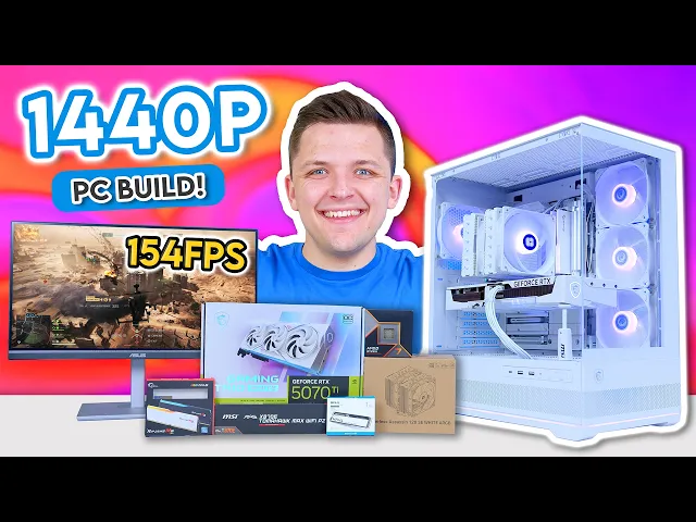 How to Build an AWESOME 1440p Gaming PC Build 2025!