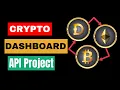 API Project for Beginners cryptocurrency dashboard react I crypto converter API I api projects
