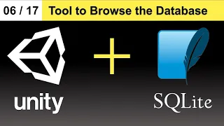 Tool to Browse the Database - Develop Unity Apps with SQLite Database