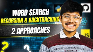 79 Word Search Recursion Backtracking 489 Robot Room Cleaner 2 Approaches