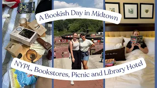 24 Hours in Midtown NYC as a Reader NYPL Bookstores Picnic and Library Hotel