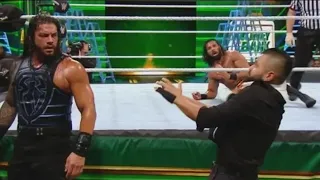 المباراه الانتقامية رومان رينز ضد جندر مهال 