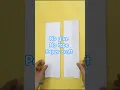 Paper Toys without glue and tape no glue paper crafts simple folding origami