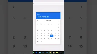 Calendar UI Design Using HTML CSS Only