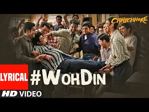 Download MP3 ARIJIT SINGH: Woh Din Lyrical | Chhichhore | Sushant, Shraddha | Pritam, Amitabh