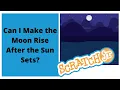 Scratch Jr Tutorial - Can I Make the Moon Rise After the Sun Sets