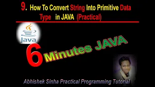 9 How To Convert String Into Primitive Data Type in JAVA Practical