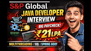 S P Global Java Interview 2 7 Years Java 8 Spring Boot Microservices Multithreading