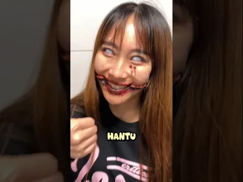 Cowok kena balas prank oleh istrinya yang jadi hantu 😅🤣