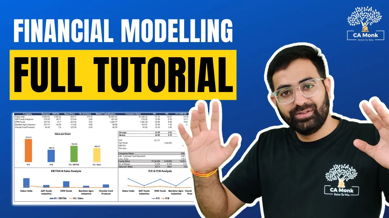 How to Prepare Financial Model | Financial Modeling & Valuation Corse | DCF Method of Valuation