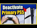 How to Deactivate PS5 PS4 as Primary Account If Stolen or No PS5