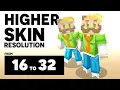 This is how you upgrade to a minecraft skin