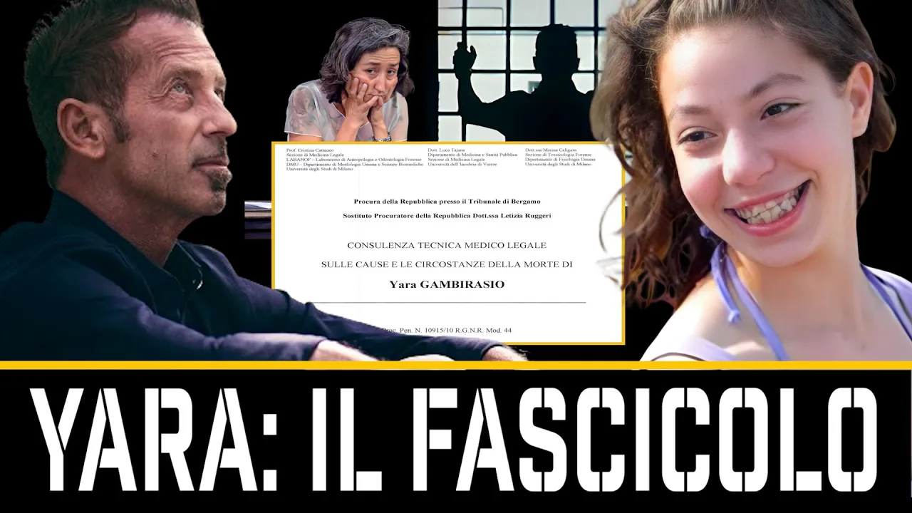 YARA: ECCO il FASCICOLO e L'AUTOPSlA, gli ERRORI, i VESTITI, le FERITE | True Crime Italia