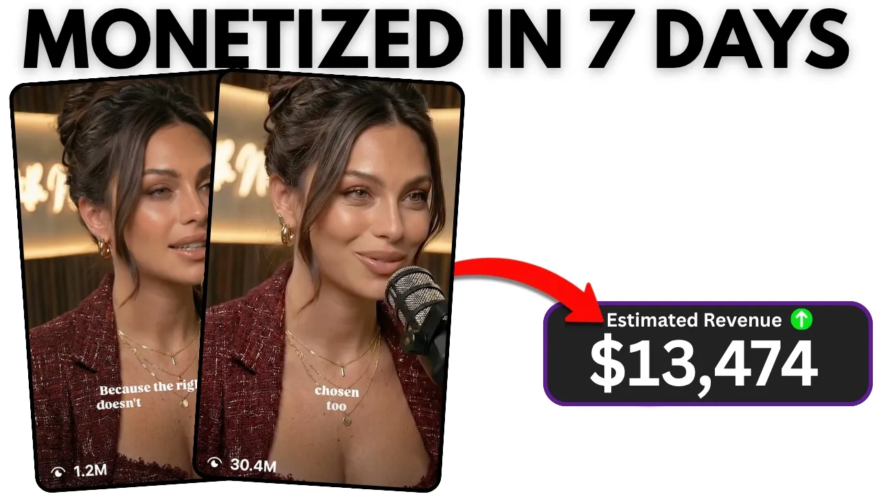 How I Make VIRAL 'Womens Podcast' Videos with AI (high rpm niche)