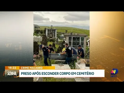 Suspeito de crime macabro é preso em São Joaquim: corpo escondido em cemitério