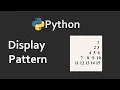 Pattern Program Solutions For Python 100 Exercises Program51 CodingFacts
