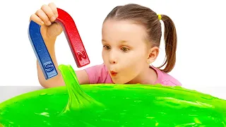 مغامرات الوحل المغناطيسي تجارب علمية مسلية للأطفال 