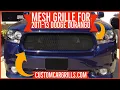 Dodge Durango 2011 - 2013 Mesh Grill Installation How-To by customcargrills com