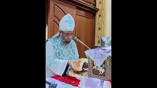 قسمة ذبح اسحق من قداس خميس العهد بكنيسة الشهيد مارجرجس بالشورانيه لابينا الحبيب القمص هدرا وديع٢٠٢٥ 