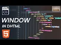Window in DHTML DHTML Complete Course