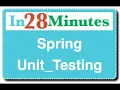 Spring Unit Testing with JUnit And Mockito