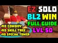SOLO Badlands 2 Triumph with No Special Towers No Skill Tree TDS Tower Defense Simulator