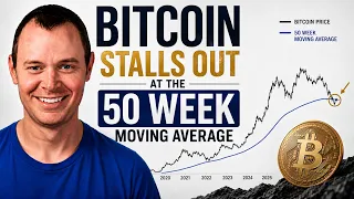Bitcoin Stalls at the 50 Week Moving Average