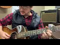 Freight Train by Aaron Watson - guitar lesson