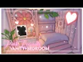 PINK Coquette VANITY Bedroom adopt me speedbuild Pineapples
