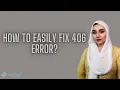 How To Find And Easily Fix 406 Error