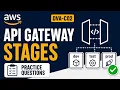 AWS Developer Associate API Gateway Stages DVA-C02 Practice Questions